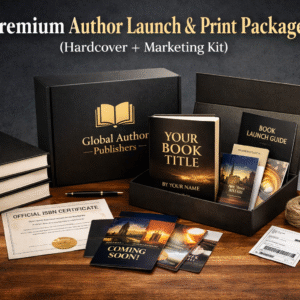 Premium Author Launch & Print Package (Hardcover + Marketing Kit)